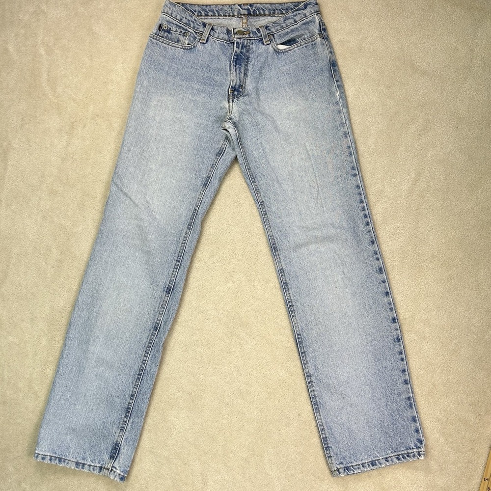 Vintage 90s Ralph Lauren Polo Jean Co Dad Jeans Womens 27x31 Straight Faded